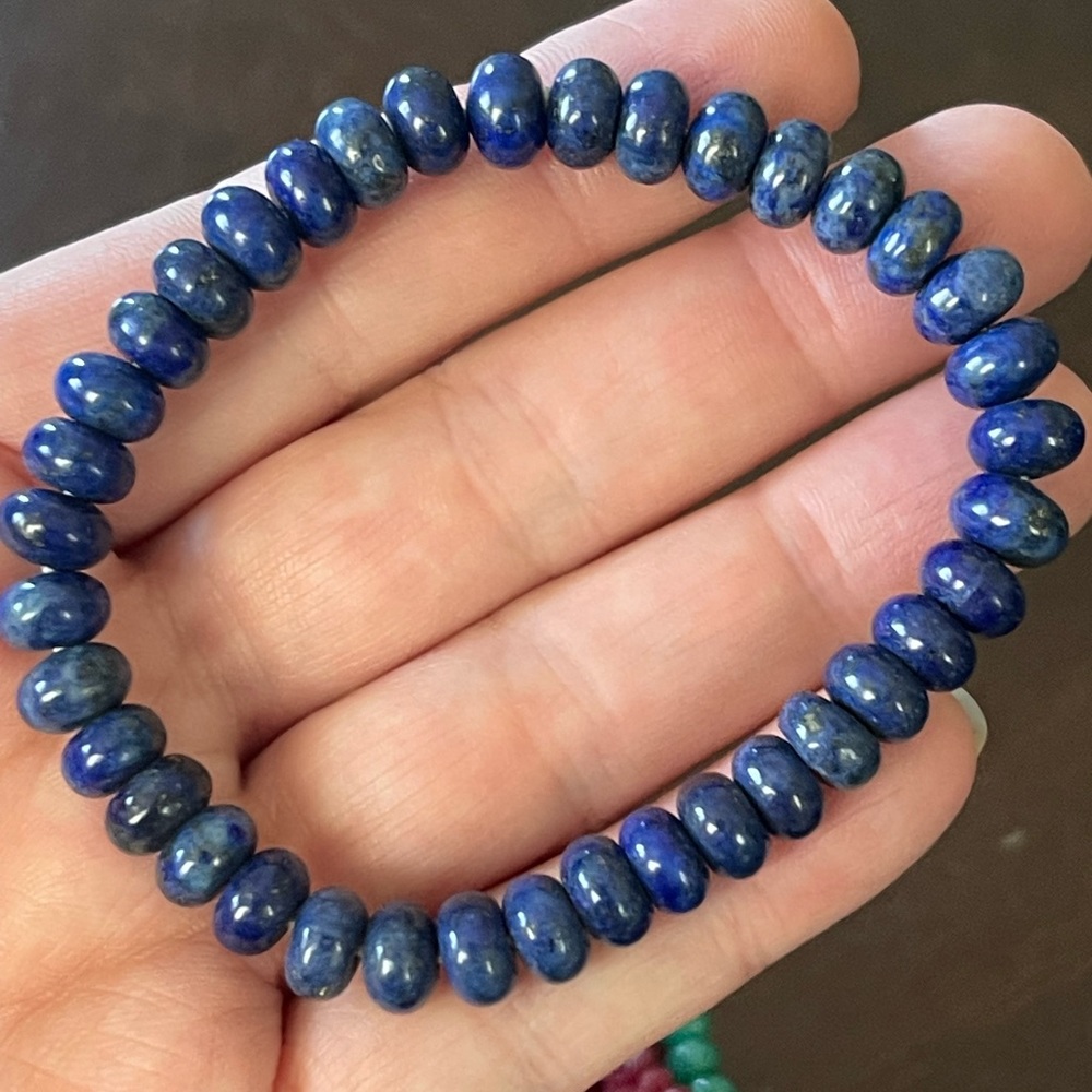 Genuine sapphire, emerald, ruby and Garnet Gemstone bracelets - Picture 5 of 6